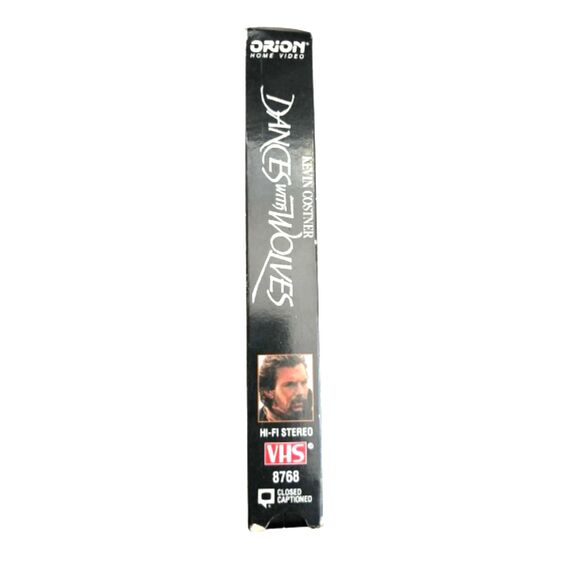 Dances with Wolves VHS 1991 Kevin Costner Mary McDonnell Western Drama - Picture 4 of 5